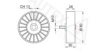 LANCIA 46547564 Deflection/Guide Pulley, v-ribbed belt